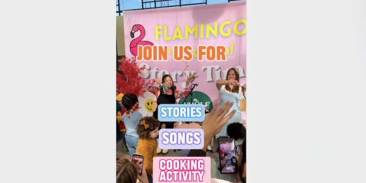 Flamingo School offers Story Time at Whole Foods