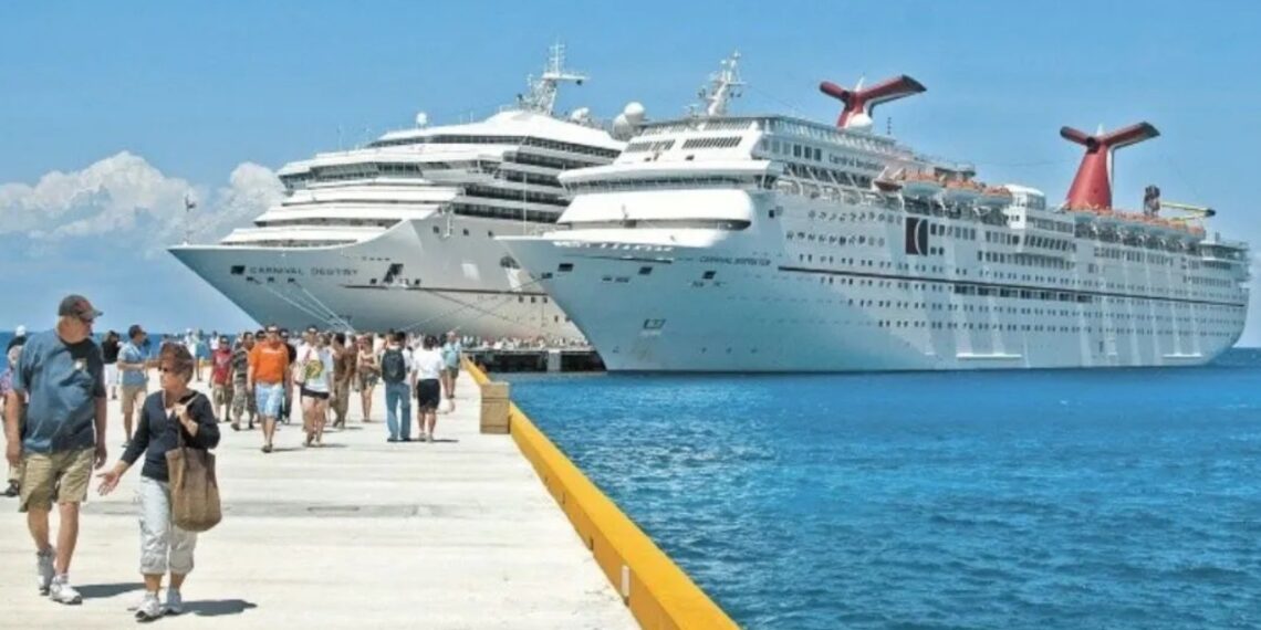 Llegan a México 3 millones de cruceristas en primer trimestre