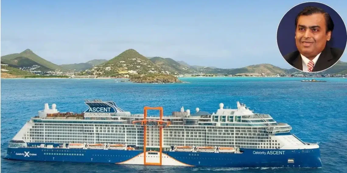 Mukesh Ambani fleta el crucero más grande del mundo para su hijo