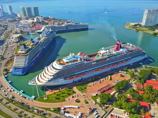 Arriban a México poco más de 3 millones de cruceristas en el primer trimestre del 202