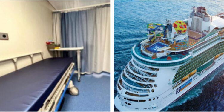 Hombre enfermó en un crucero y tras ser atendido, fue obligado a pagar la factura médica antes de desembarcar