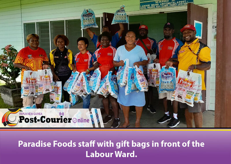 Paradise Foods visit Labour Wards on Mothers Day