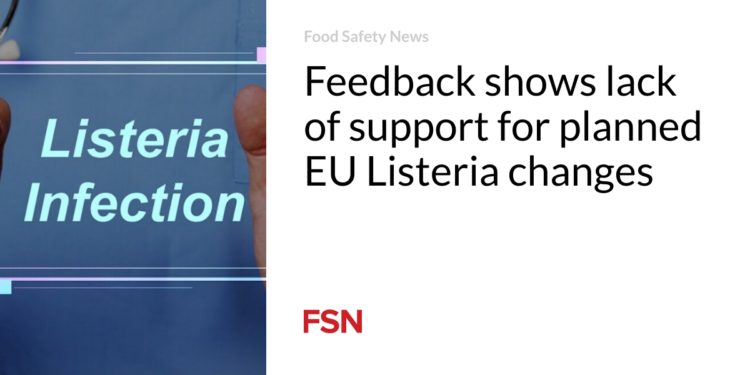 Feedback shows lack of support for planned EU Listeria changes