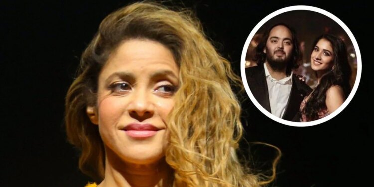 Shakira, contratada en un crucero de lujo para celebrar la segunda preboda del hijo del hombre más rico de la India