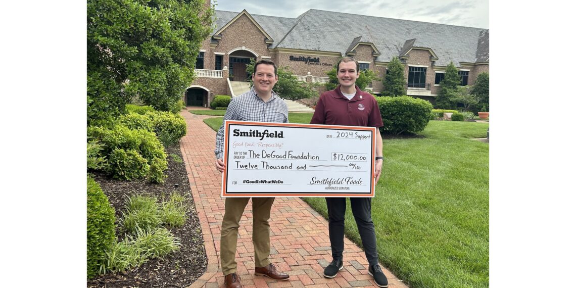 Smithfield Foods Donates $12,000 to Expand Dolly Parton's Imagination Library in Virginia