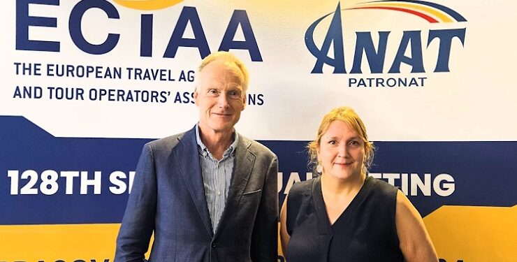 Frank Oostdam, presidente de las agencias y touroperadores europeos