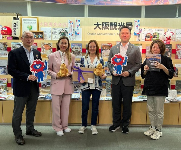 Con la Visita al Aeropuerto de Osaka culmina exitosa gira Toca Puertas