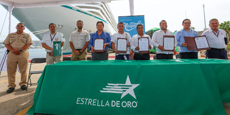 Firman en Acapulco convenio para potenciar segmento de cruceros y la conectividad de transporte