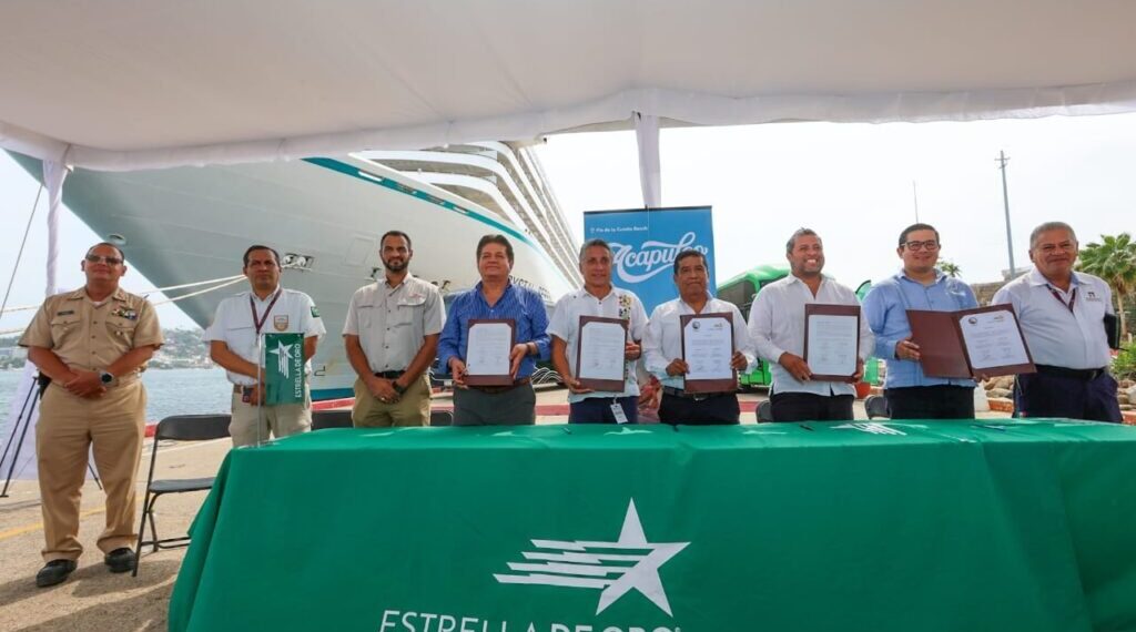 Firman convenio en Acapulco para potenciar el turismo de cruceros y la conectividad de transporte
