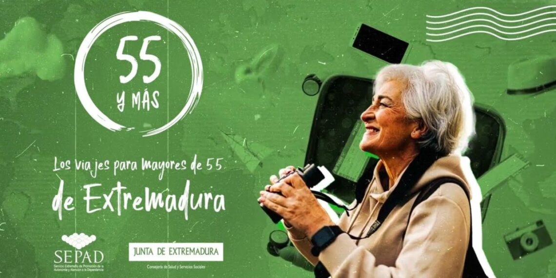 ¿Qué es '55 y más' y por qué tiene una “fabulosa” acogida? - Extremadura