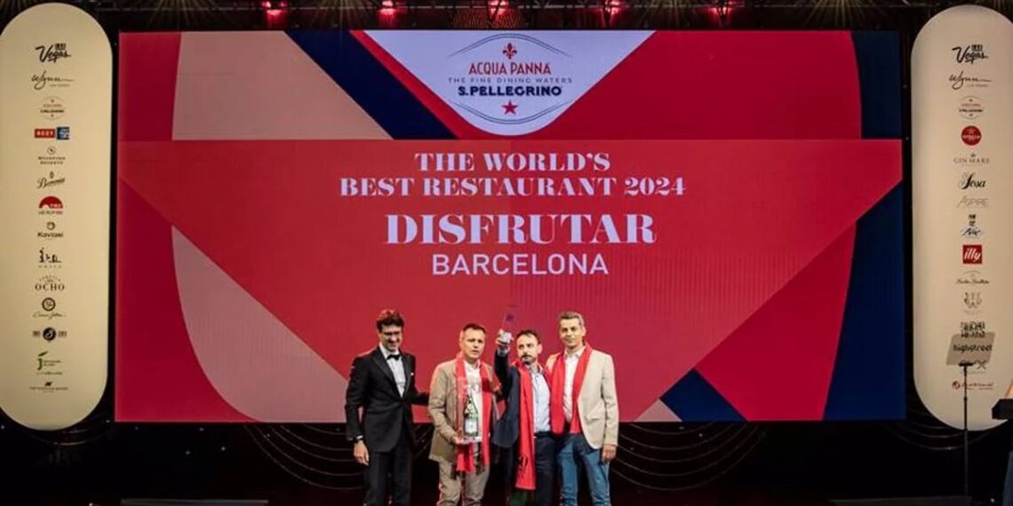 (AMP) 'Disfrutar', de Barcelona, elegido mejor restaurante del mundo, según The World's 50 Best Restaurants