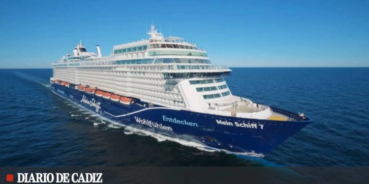 Tui Cruises contará con el puerto de Cádiz para los primeros viajes de su nuevo Mein Schiff 7