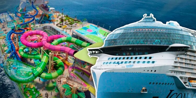 El crucero más grande del mundo, puede alojar hasta 10.000 mil personas y tardó más de 50 años en construirsen | Icon of the Seas | Turismo | Crucero | Mundo | Mundo