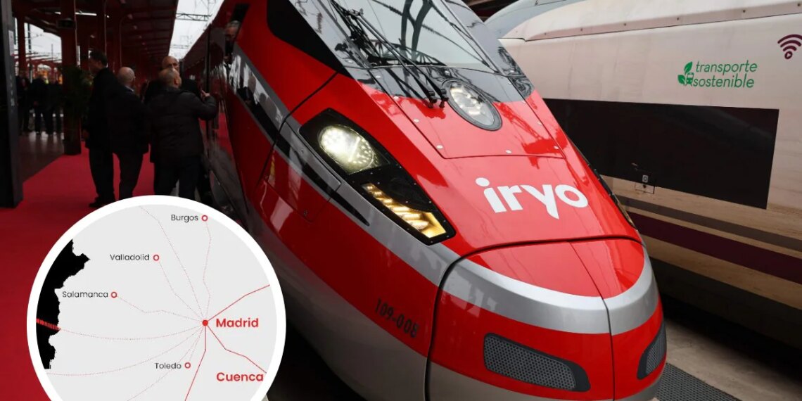 El mapa para enlazar desde Salamanca los trenes 'rojos' con viajes en avión y barco