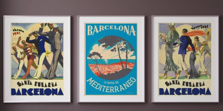 La nueva tienda de Barcelona para amantes de los grandes viajes y de la publicidad vintage