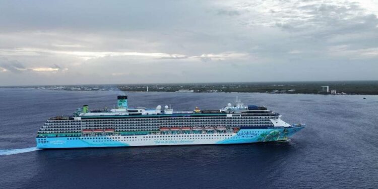 Arriba a Cozumel crucero Islander