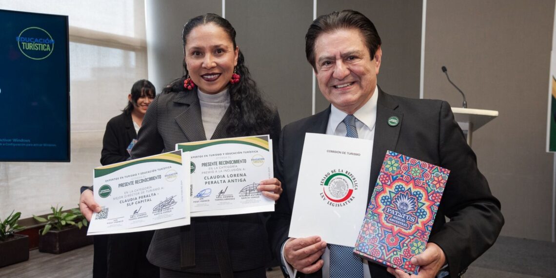 Reconocen a la capital potosina por acciones de inclusión en la industria turística