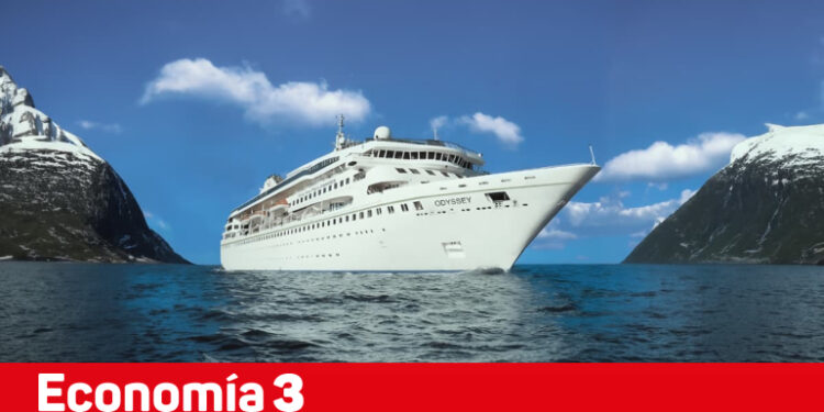 El buque que viajará por el mundo durante más de 3 años