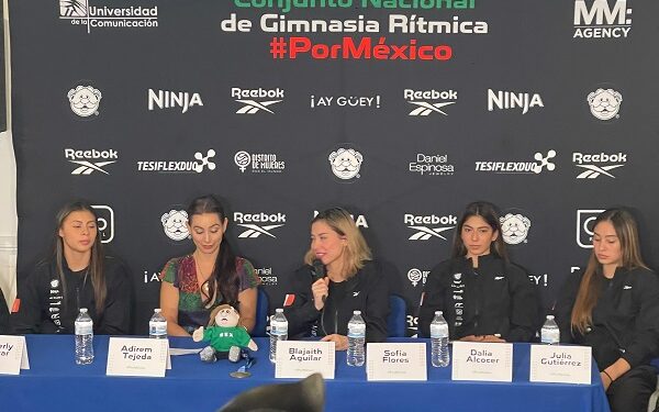El Orgullo de México: gimnastas rítmicas se dirigen a las Olimpiadas de París 2024