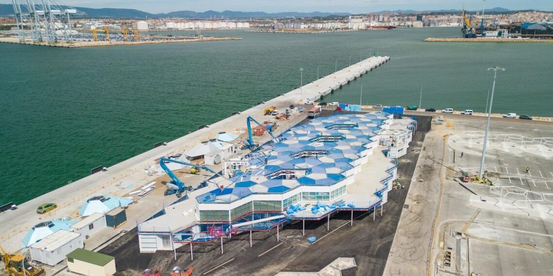 Una empresa almeriense construye la Terminal de Cruceros del Puerto de Tarragona