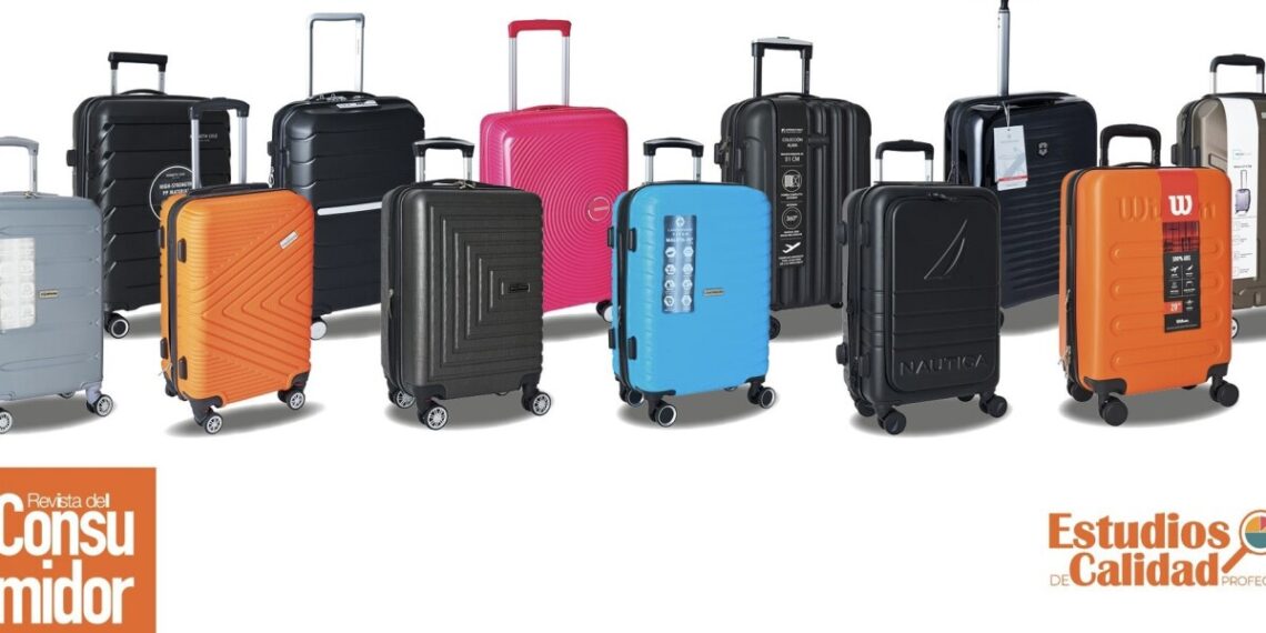¿Vas a viajar? Estas son las mejores maletas de cabina, según Profeco