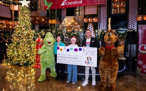 Carnival celebra y hace donativo al Sydney Children's Hospitals Foundation