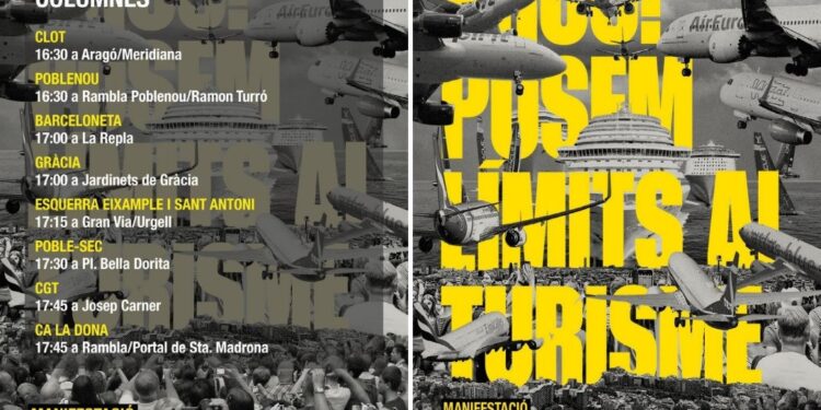 Reduzcamos vuelos y cruceros, el 6 de julio pongamos límites al turismo