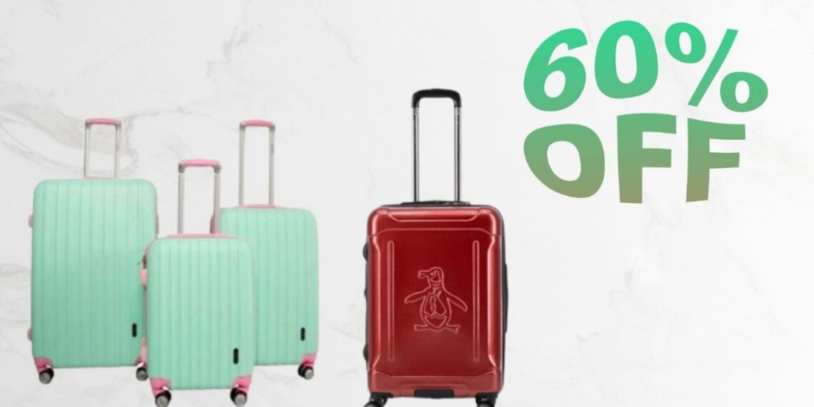 La Gran Barata Liverpool remata maletas de viaje con 60% de descuento