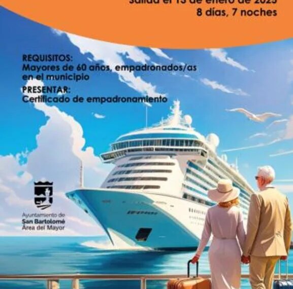 Crucero para los mayores de San Bartolomé