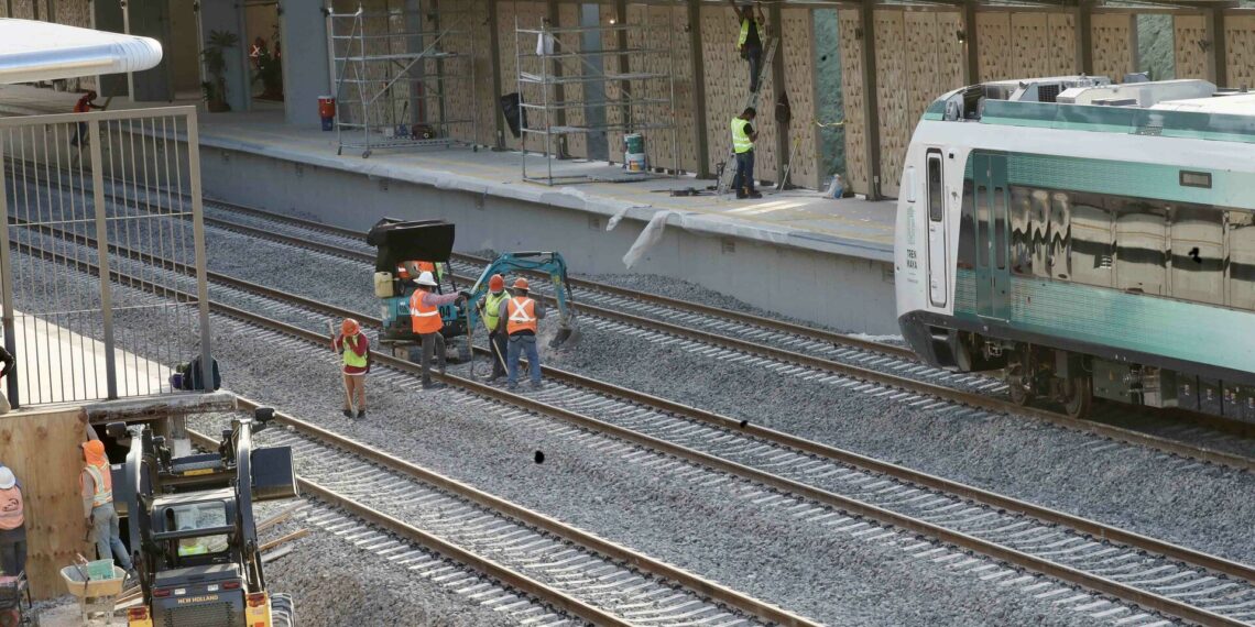 Tren Maya cancela viajes por razones de seguridad por Beryl