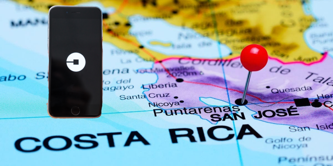 Viajes en Uber ya están disponibles en Puntarenas