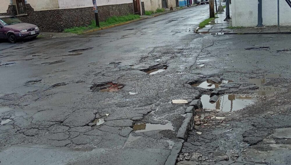 Imposible esquivar a todos los baches