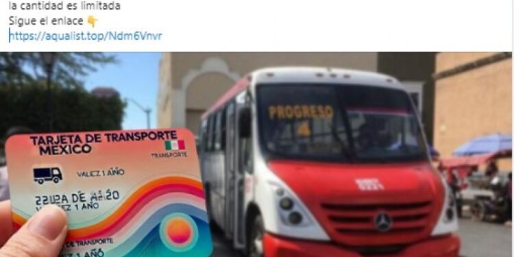 Alertan sobre de tarjetas falsas que dan viajes gratis