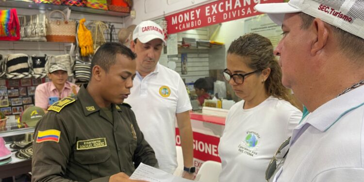 Suspendida actividad comercial de agencia de turismo en el Centro Histórico de Cartagena