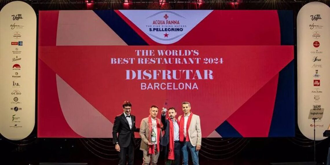 (AMP) 'Disfrutar', de Barcelona, elegido mejor restaurante del mundo, según The World's 50 Best Restaurants
