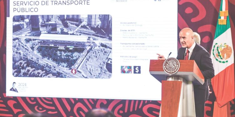 EFICIENTE. Jorge Ñuño Lara reportó que el tiempo de traslado entre Zinacantepec a Santa Fe será de 39 minutos.