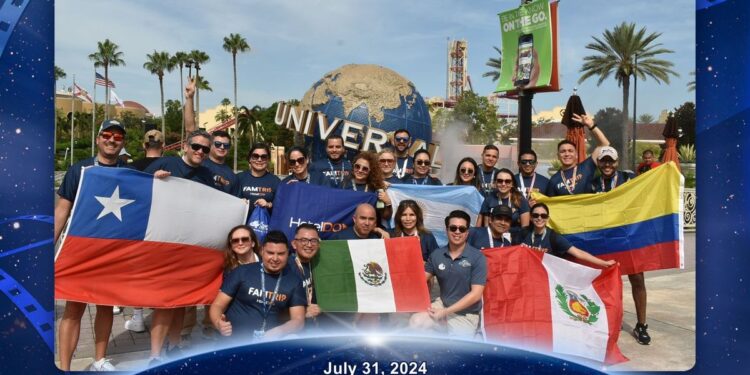 agencias de viajes de Latinoamérica disfrutaron de un viaje a Orlando