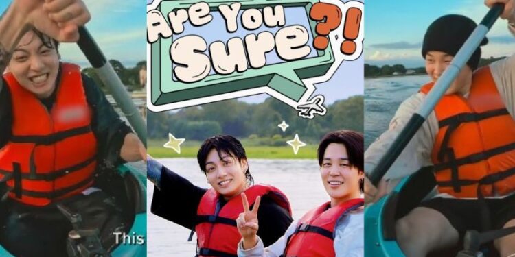 Jimin y Jung Kook de BTS protagonizan el nuevo reality de viajes "Are You Sure?!" que ya está disponible en Disney+