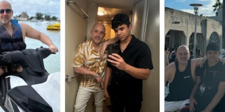 Las increíbles vacaciones de José María Muscari y su hijo Lucio en el Caribe: todas las fotos