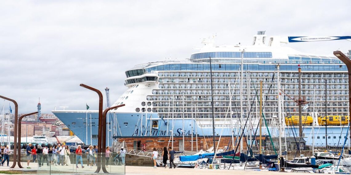 Triple escala de cruceros en el Puerto de A Coruña