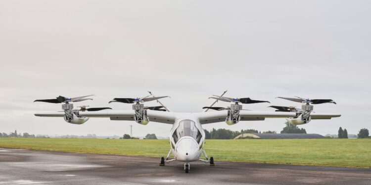 El prototipo eVTOL promete viajes de ciudad a ciudad a 240 km/h