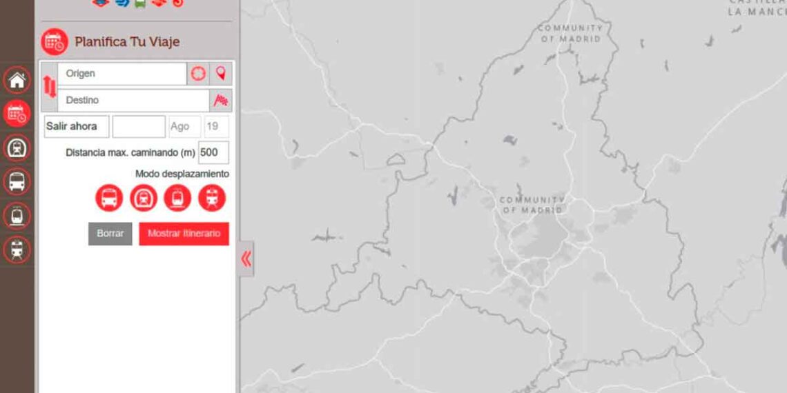 Planifica tus viajes por Madrid con la nueva app para el transporte público