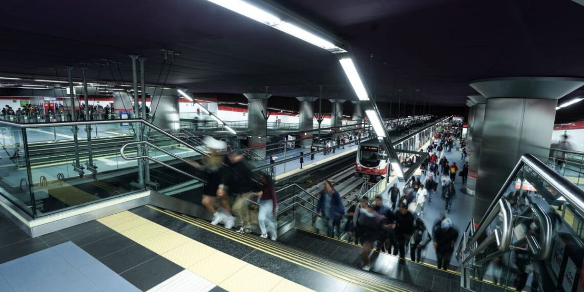 El Metro de Quito comenzó a operar en diciembre de 2024. Foto: Cortesía.