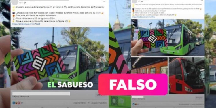 ¿Tarjetas de Movilidad de la CDMX con viajes ilimitados por seis meses? Falso, podrían estafarte