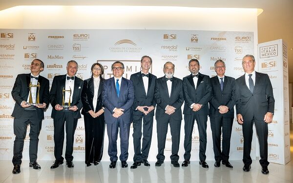 14ª Edición del Premio Italia México 2024, evento que fue organizado por la Cámara de Comercio Italiana en México