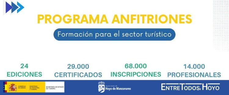 ABIERTA LA INSCRIPCIÓN PARA LA XXV EDICIÓN DEL PLAN DE FORMACIÓN TURÍSTICA 'ANFITRIONES'