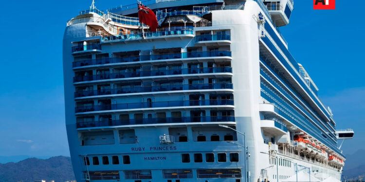 Anuncian próxima escala del Crucero Ruby Princess a Manzanillo - AFmedios .
