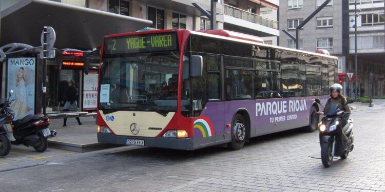 Los viajes en el transporte público de Logroño suben un 11% en el primer semestre del año, hasta unos 5,6 millones