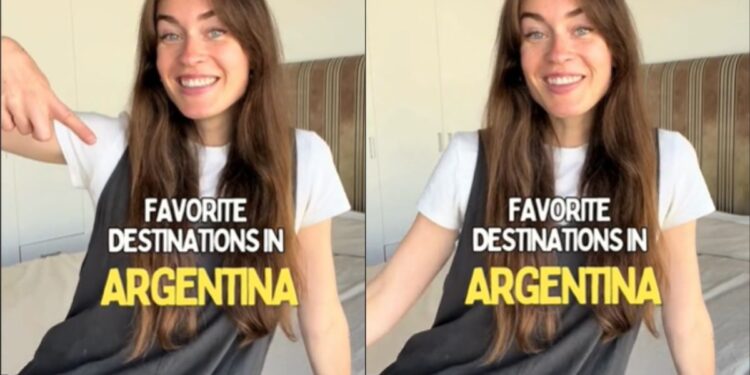 Una estadounidense recomendó los mejores 5 lugares para visitar en Argentina