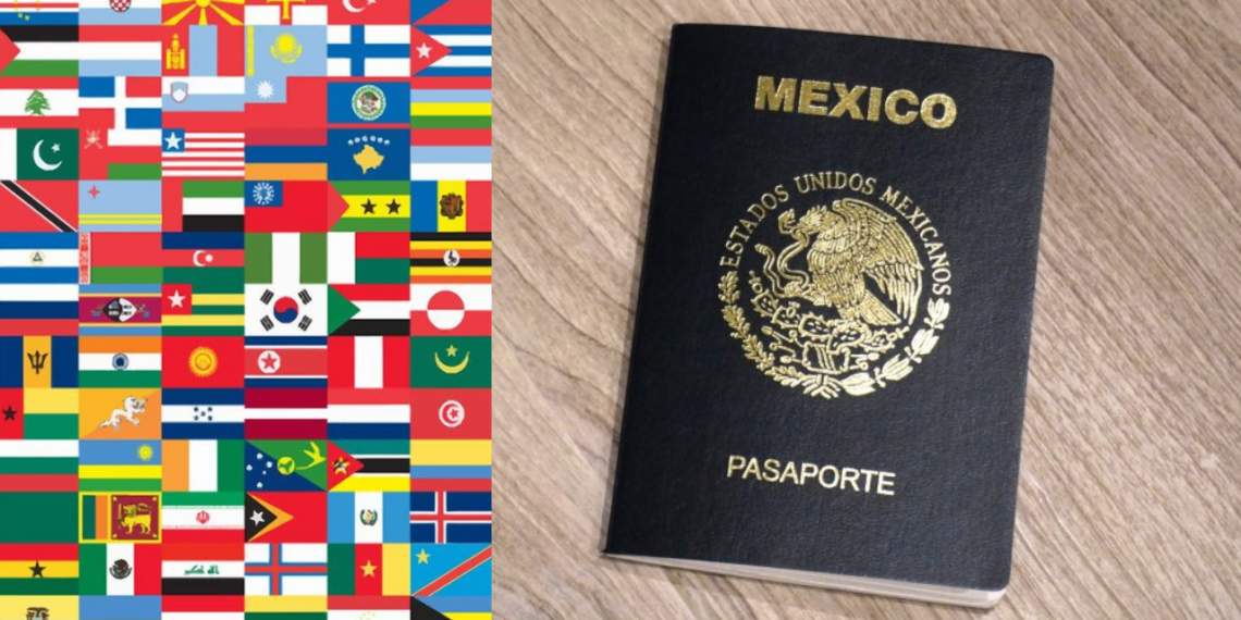 Estos son los 5 mejores países que puedes visitar con el pasaporte mexicano sin necesidad de visado.